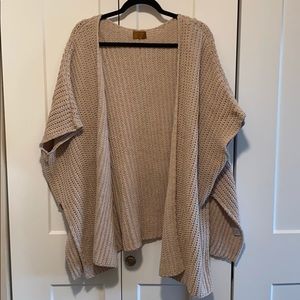 Short sleeve cardigan